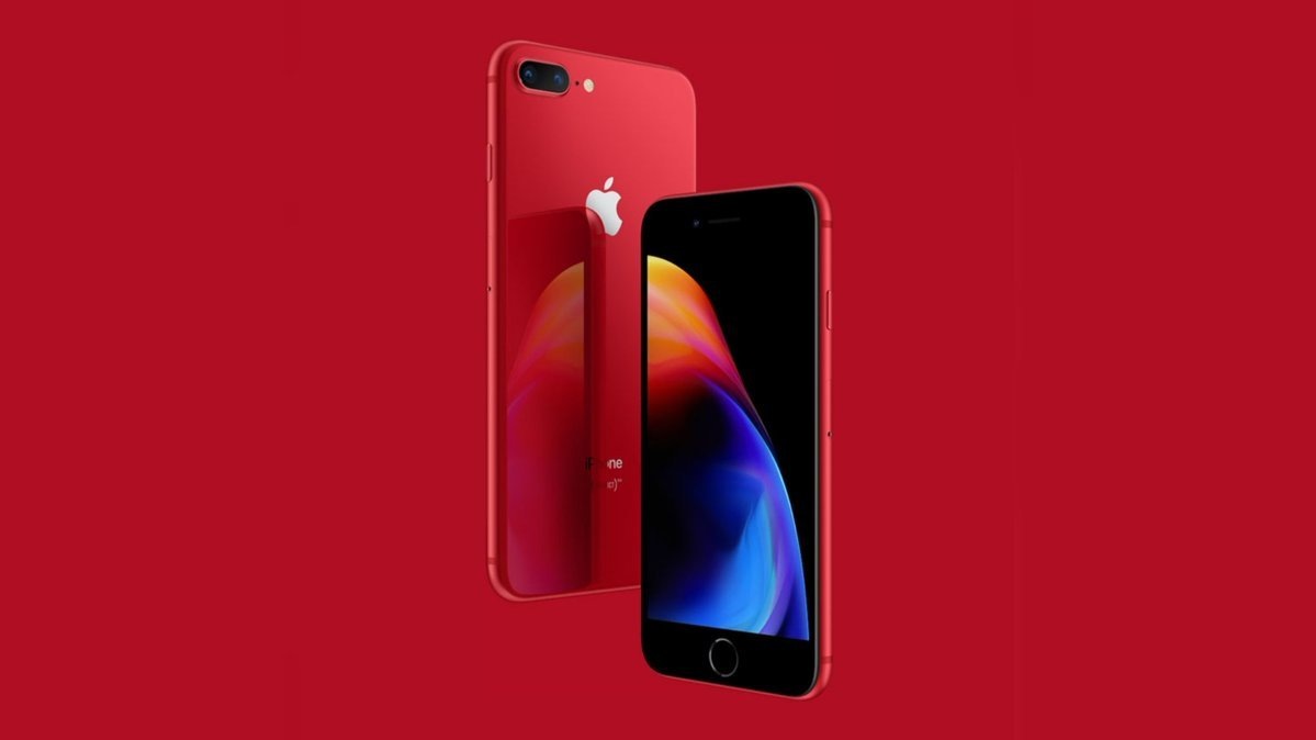 Apple представила iPhone 8 и 8 Plus в красном цвете | Серебряный Дождь