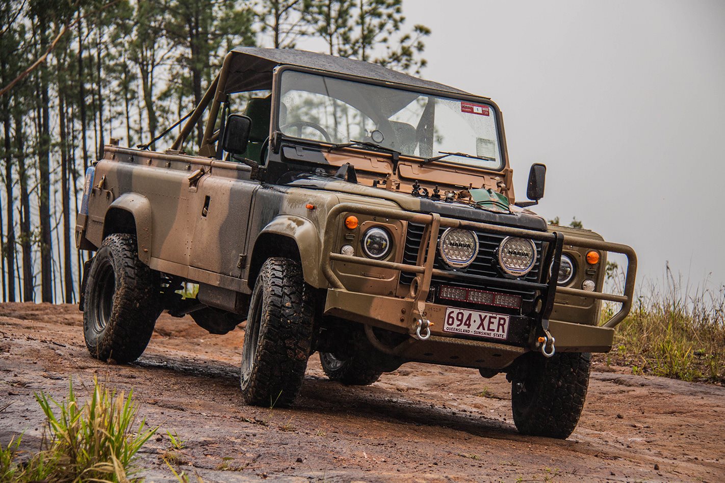 Land Rover Perentie – брутальный военный внедорожник | Серебряный Дождь