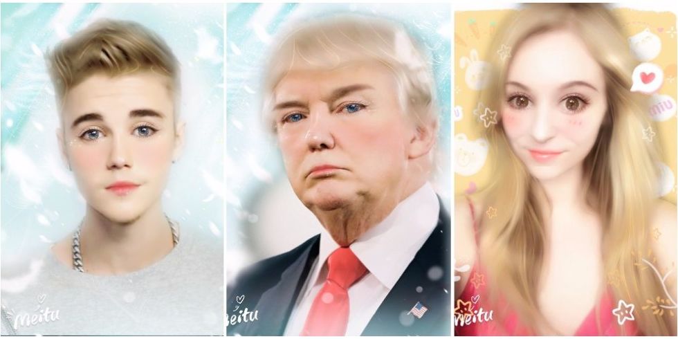 Meitu как сделать аниме фото